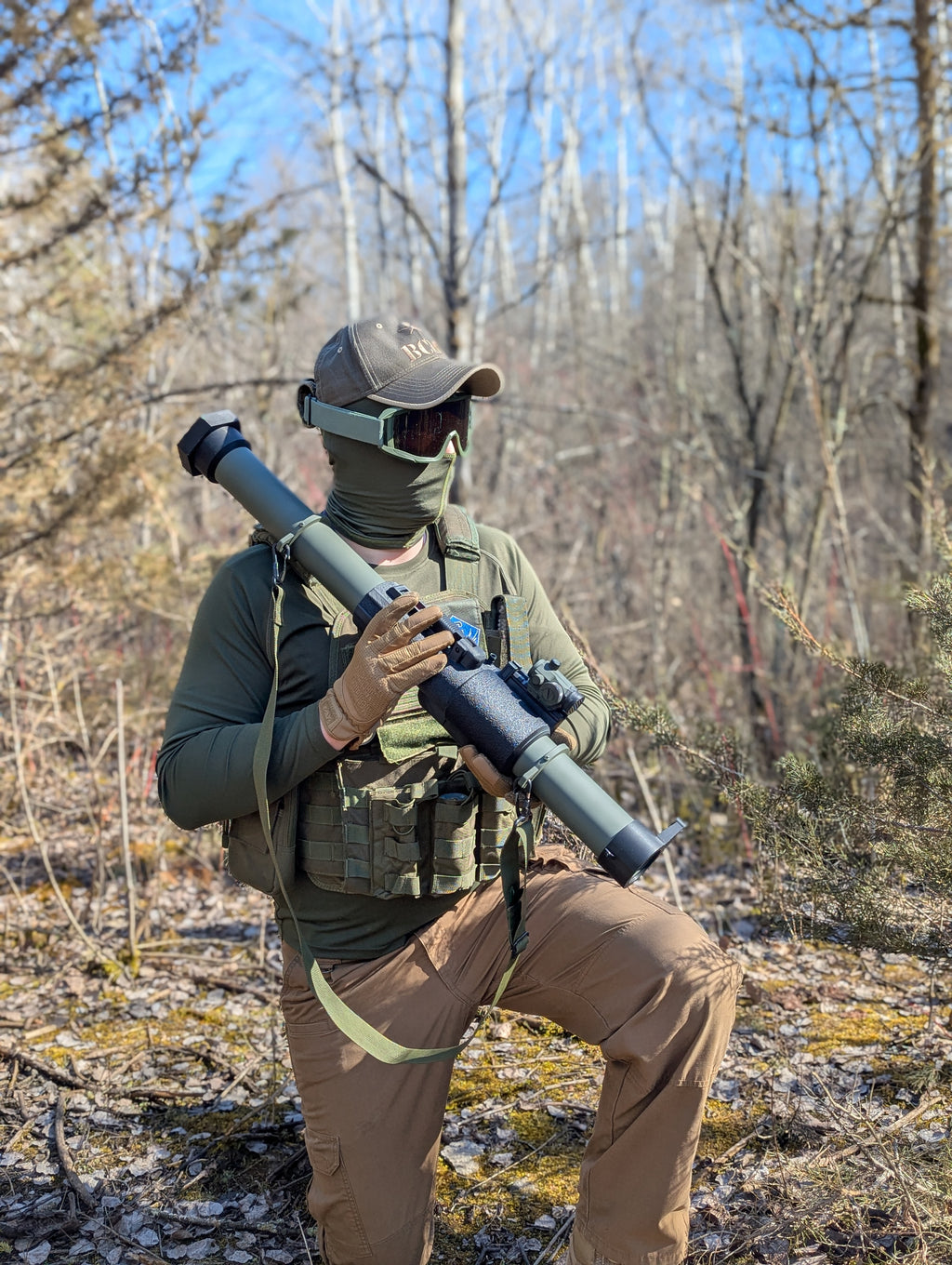 Airsoft 40mm Grenade/Rocket Launcher, RB40, CO2, HPA, SizableDesigns