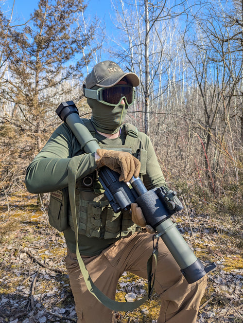 Airsoft 40mm Grenade/Rocket Launcher, RB40, CO2, HPA, SizableDesigns