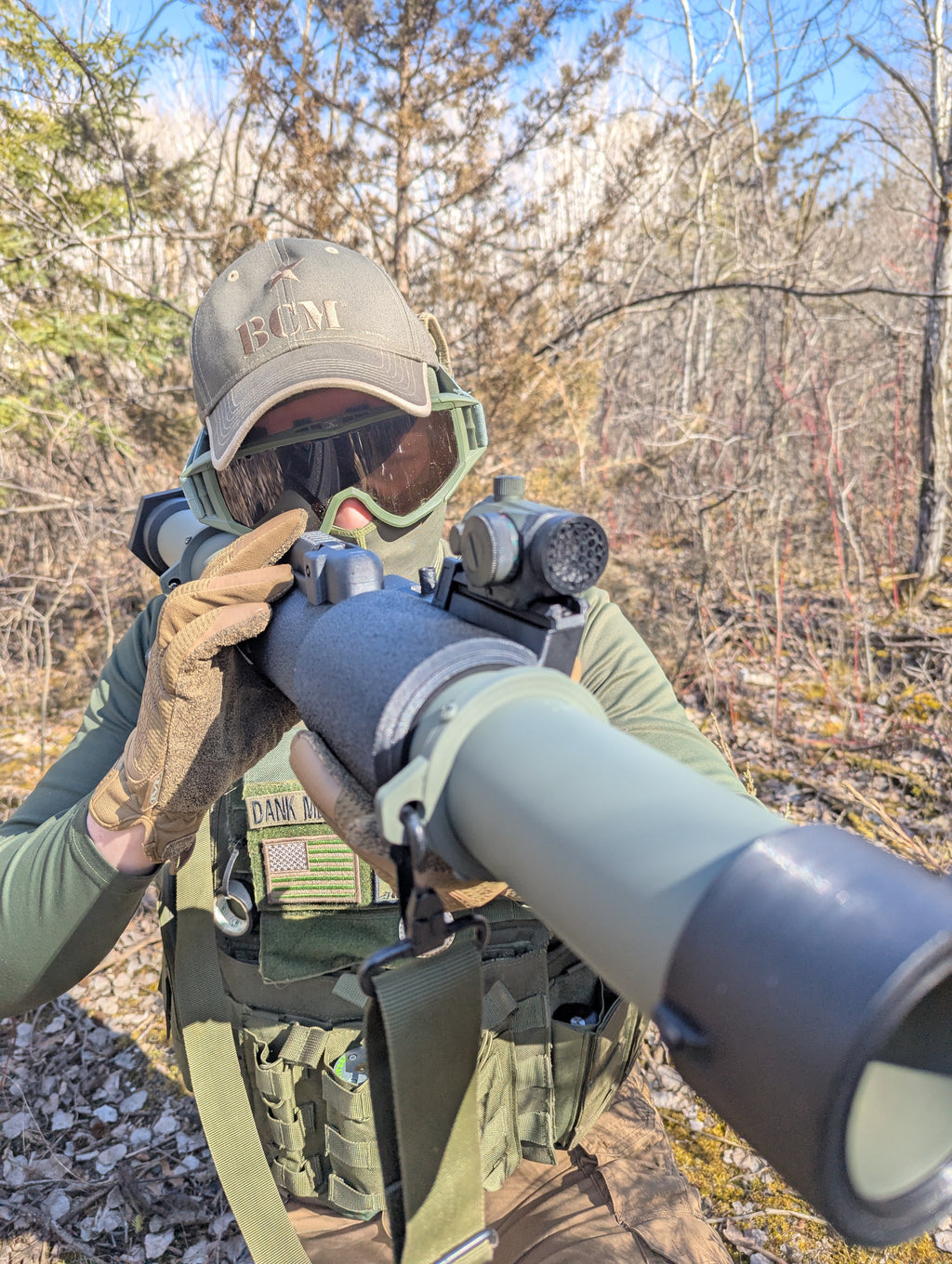 Airsoft 40mm Grenade/Rocket Launcher, RB40, CO2, HPA, SizableDesigns