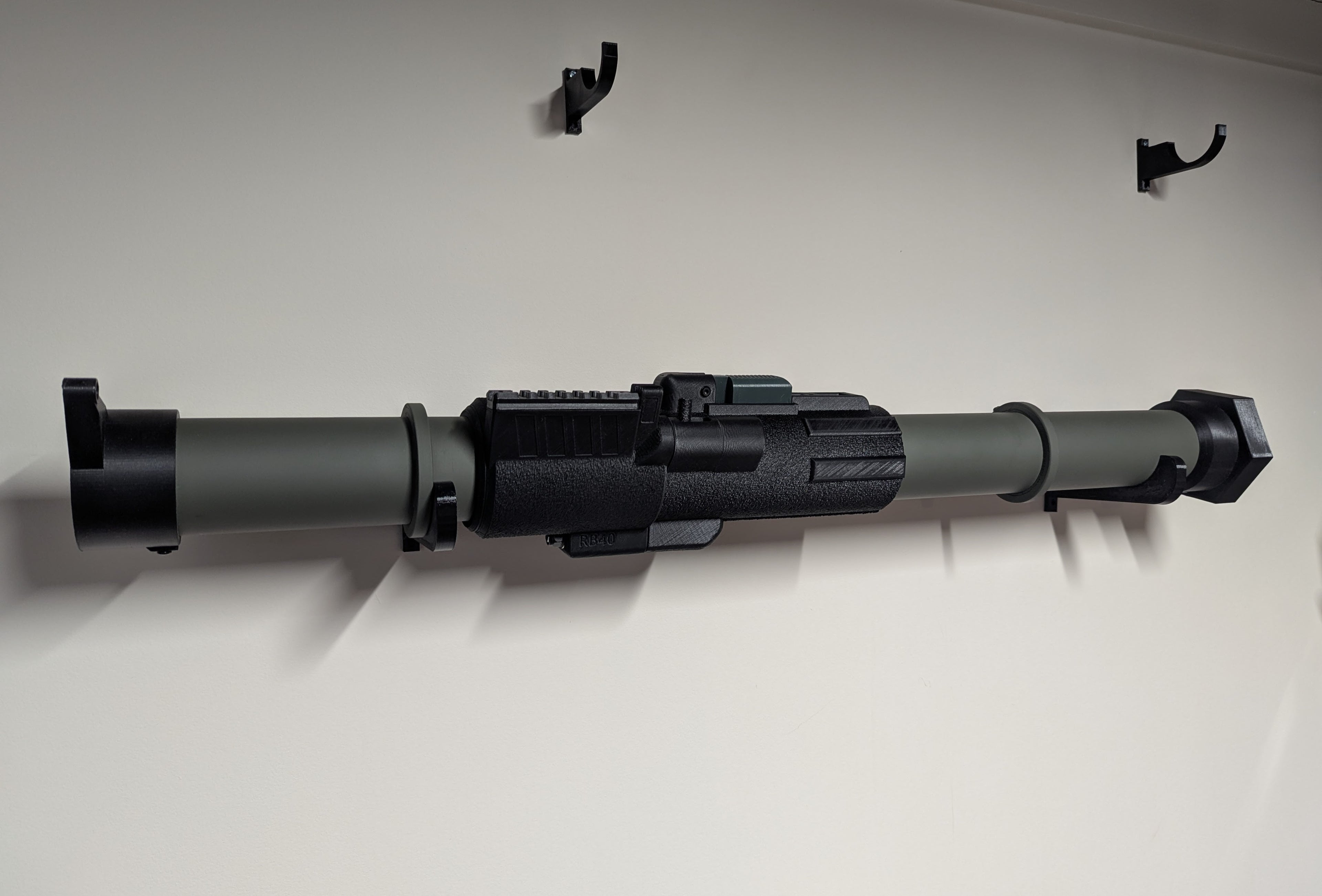 Airsoft 40mm Grenade/Rocket Launcher, RB40, CO2, HPA, SizableDesigns