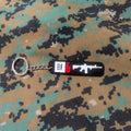Battlefield 6 KEYCHAIN, BF6, Tactical, Games, Black, Video Games, FPS, Backpack