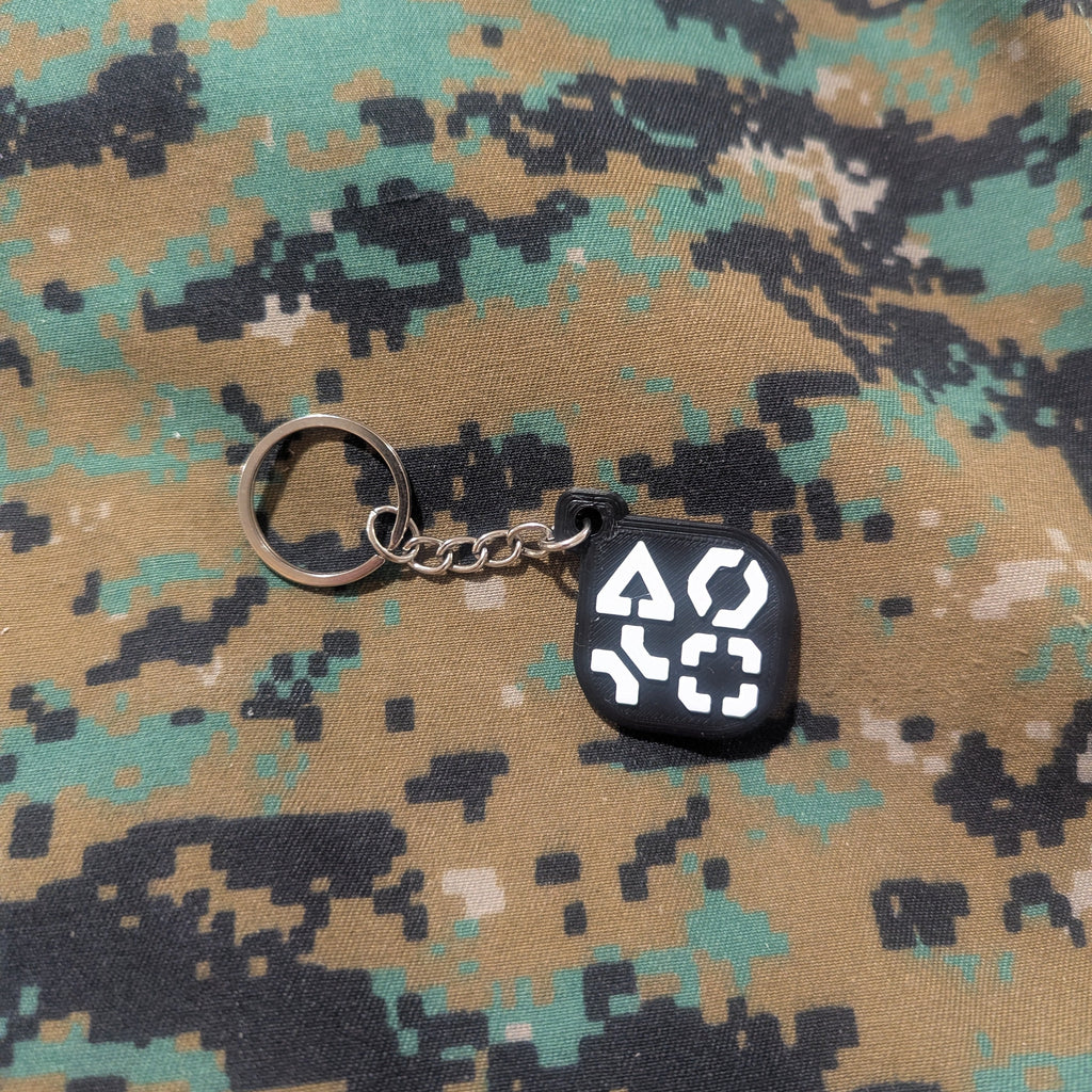 Battlefield 6 KEYCHAIN, BF6, Tactical, Games, Black, Video Games, FPS, Backpack