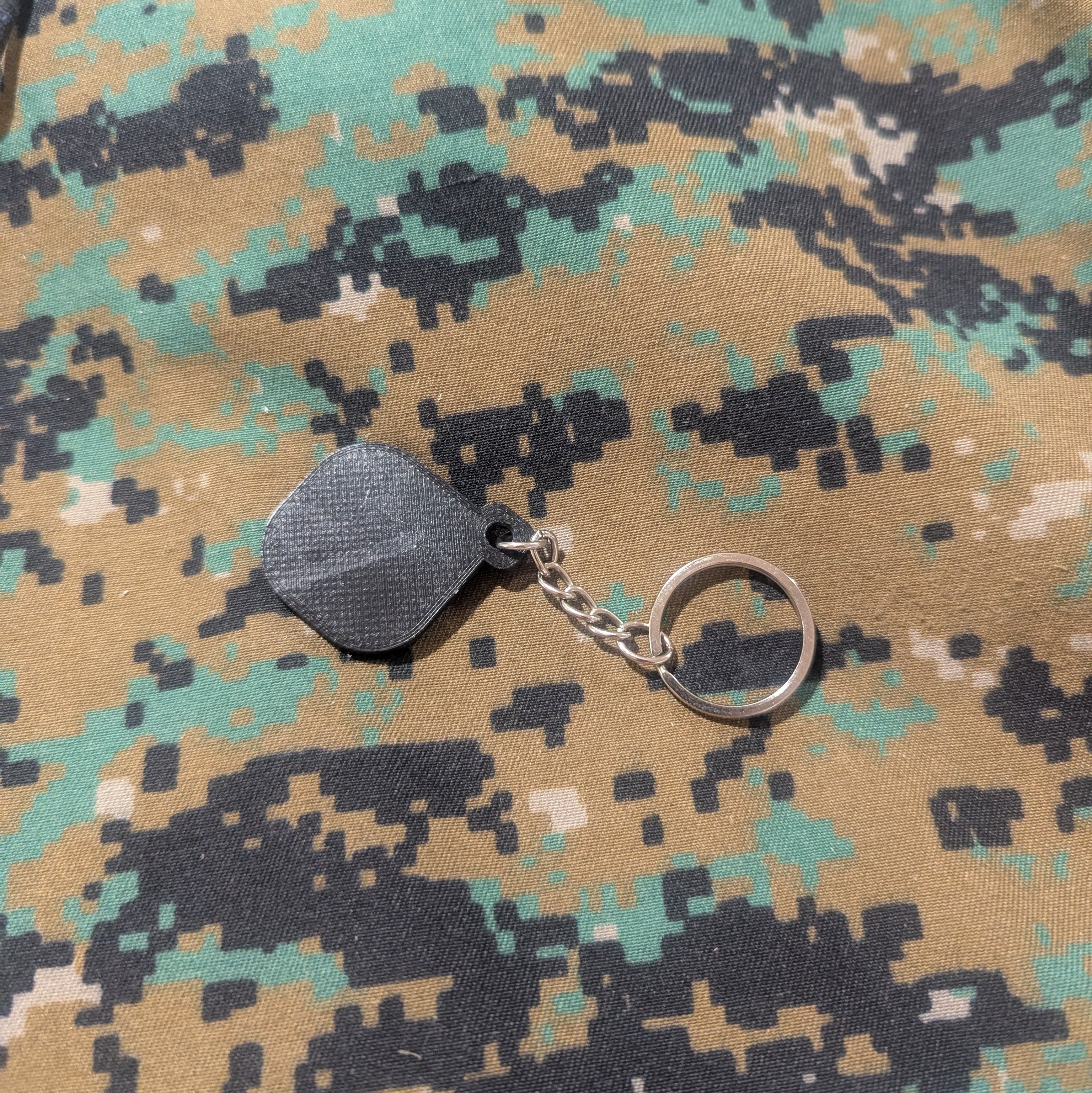 Battlefield 6 KEYCHAIN, BF6, Tactical, Games, Black, Video Games, FPS, Backpack