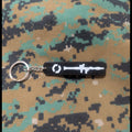 Battlefield 6 KEYCHAIN, BF6, Tactical, Games, Black, Video Games, FPS, Backpack