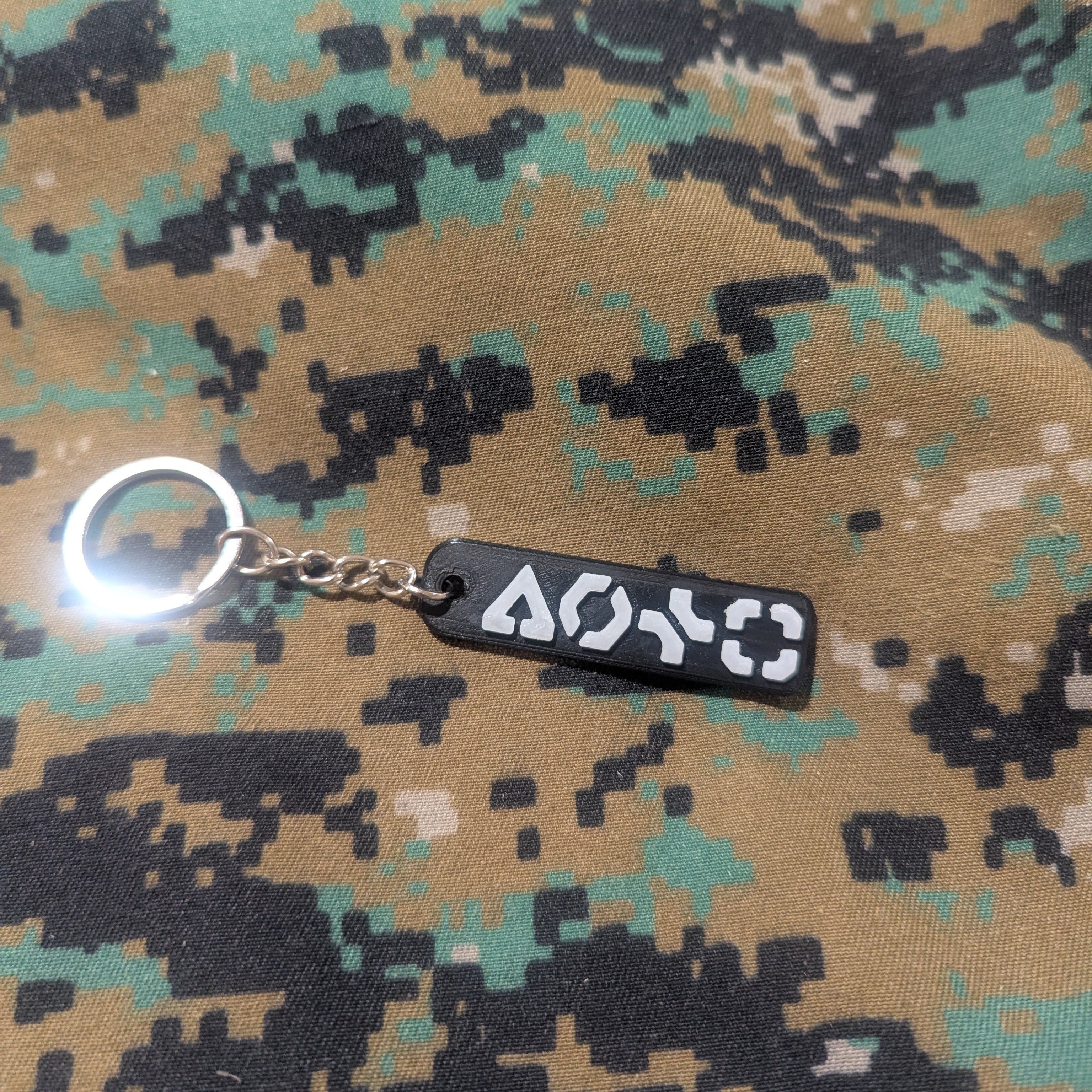 Battlefield 6 KEYCHAIN, BF6, Tactical, Games, Black, Video Games, FPS, Backpack