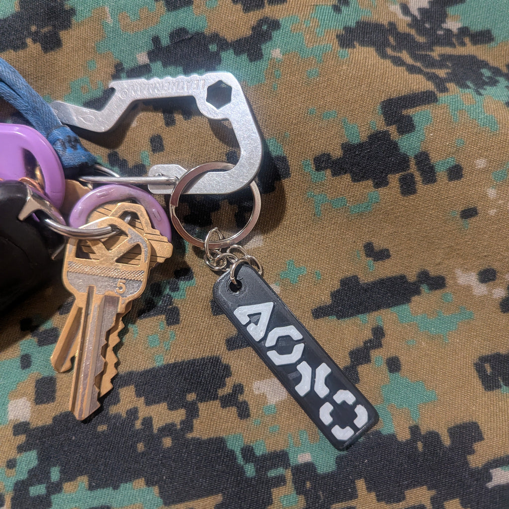 Battlefield 6 KEYCHAIN, BF6, Tactical, Games, Black, Video Games, FPS, Backpack