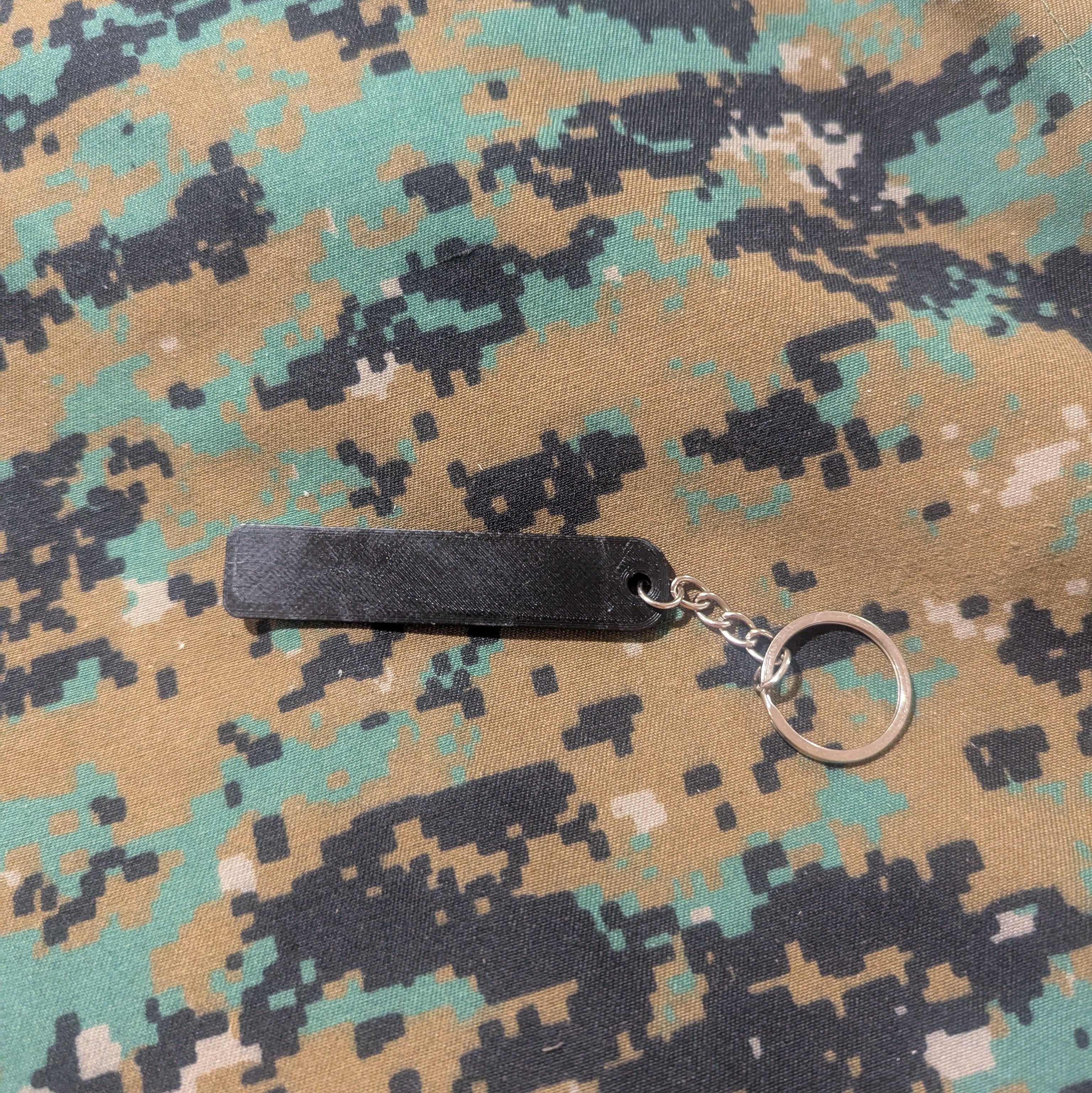 Battlefield 6 KEYCHAIN, BF6, Tactical, Games, Black, Video Games, FPS, Backpack