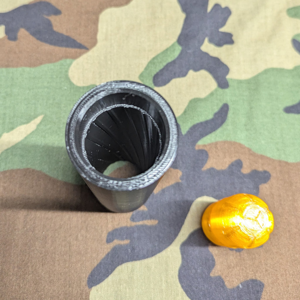 Airsoft RB40 MK3 Launcher, Taginn Projectile Adapter, Sizable Designs