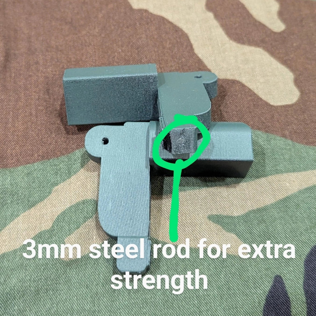 Airsoft 40mm Launcher, RB40 Replacement Reinforced Trigger, Sizable Designs